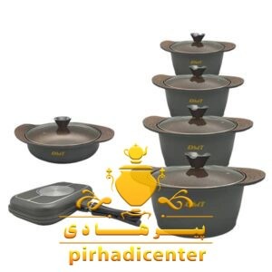 سرویس 12 پارچه چدن DMT